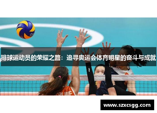 排球运动员的荣耀之路：追寻奥运会体育明星的奋斗与成就